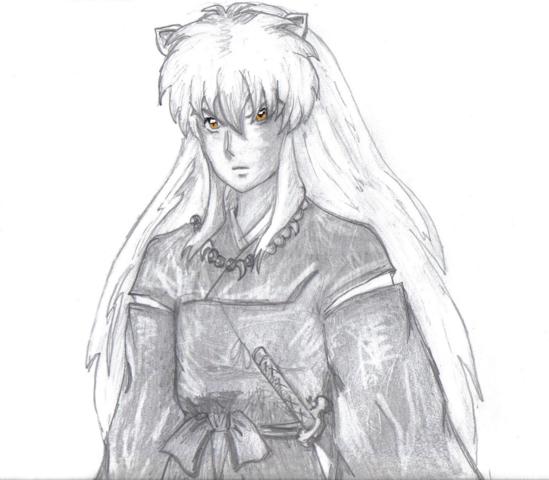 Inuyasha In Pencil