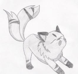 Stretching Kirara