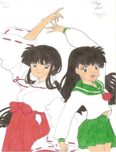 Kikyo And Kagome