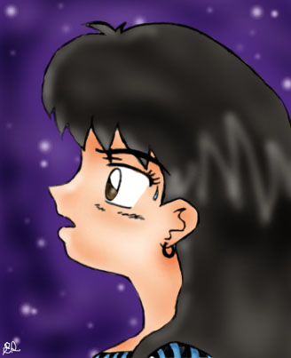 Kagome Worried