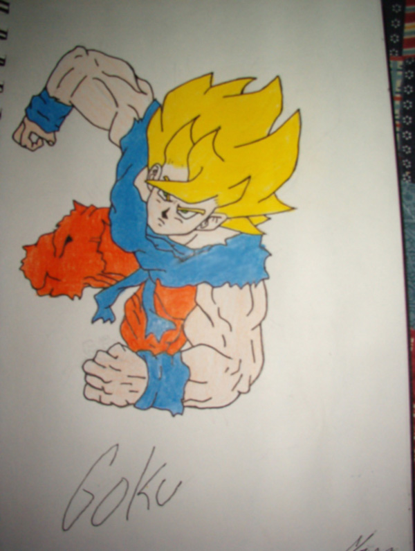 Goku (colored)