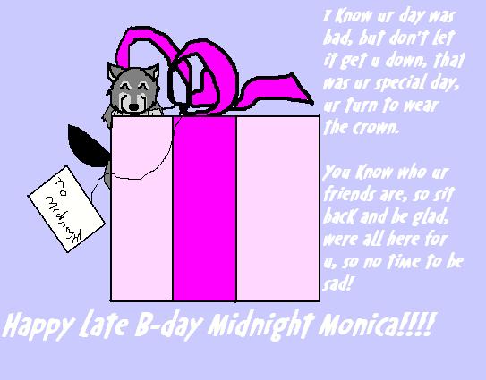 Happy B-day Midnightmonica!