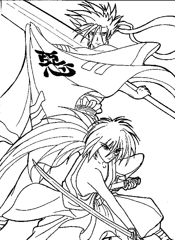 Sanosuke And Kenshin