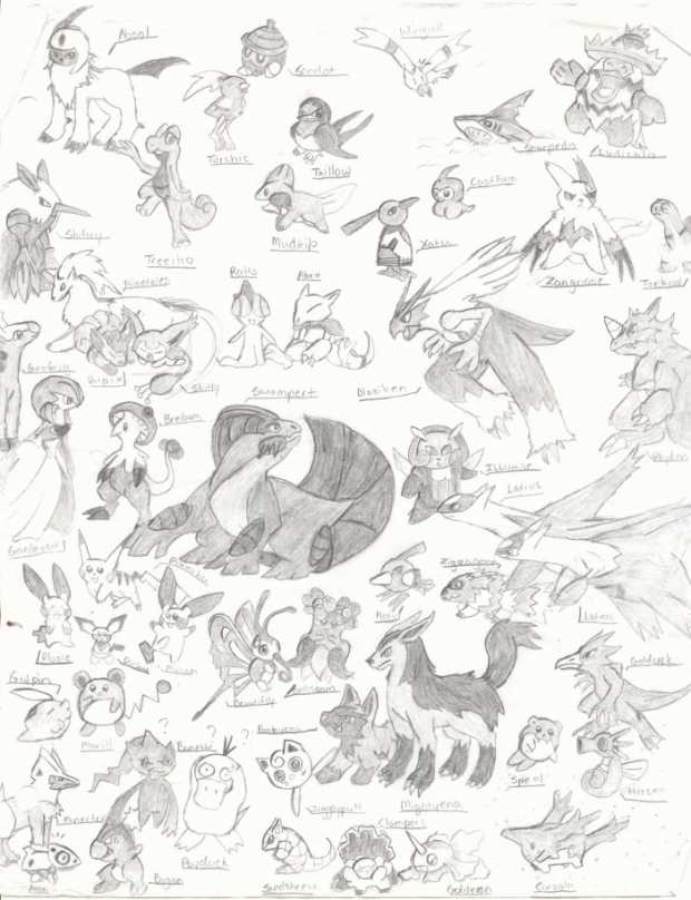 Collage Of Pokemon