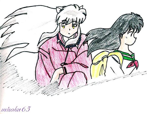 Inuyasha Falling Asleep....awwww