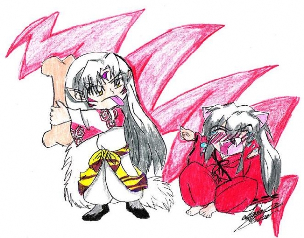 Chibi Inuyasha And Sesshoumaru