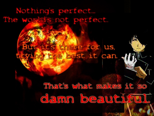 nothing is perfect