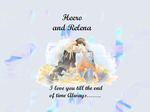 Heero and Relena