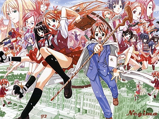 Another Day At School- Negima