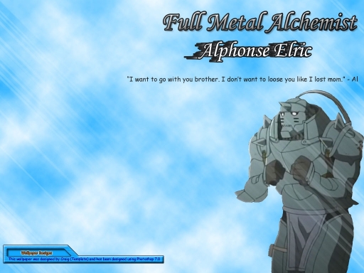 Full Metal Alchemist - Alphons