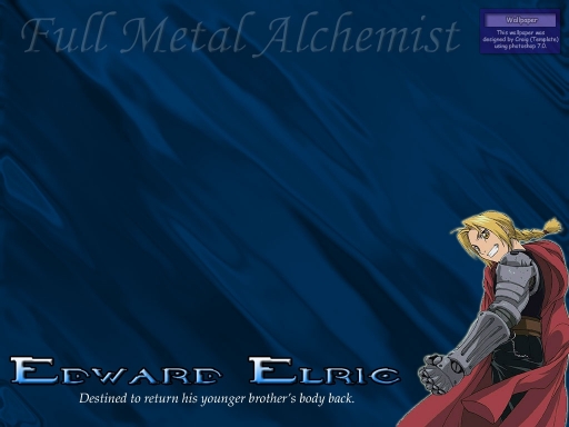 Full Metal Alchemist - Edward