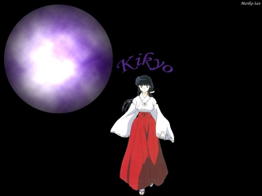 The miko Kikyo