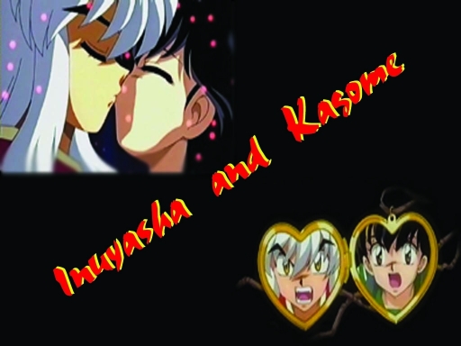 Inuyasha And Kagome Kiss