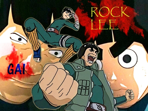 Rock Lee+gai