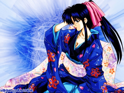 Blue Kimono