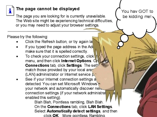 Edward Elric-explorer Error