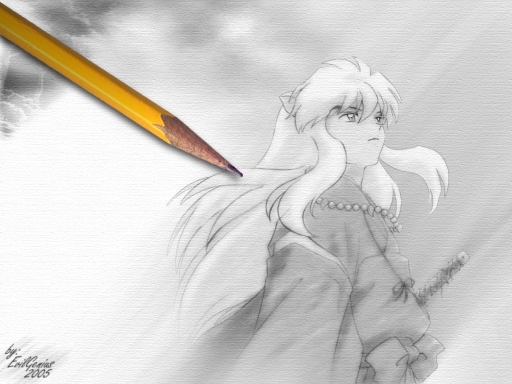 Inuyasha Pencil Sketch