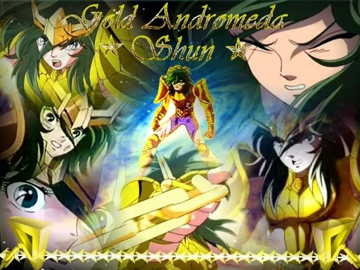 Shun Com Armadura De Ouro Foda