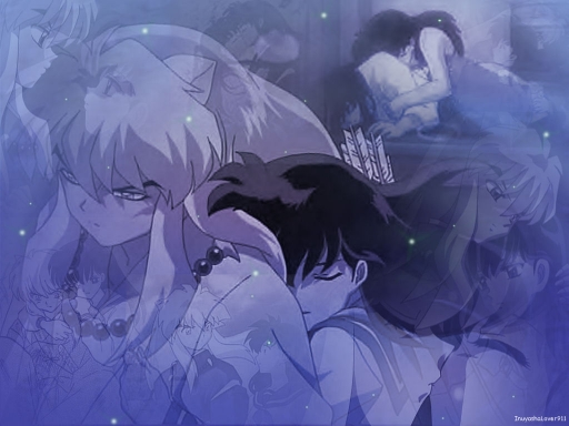 Inuyasha And Kagome Purpleish