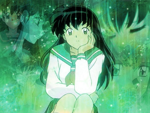 Kagome Green Thingy Woo