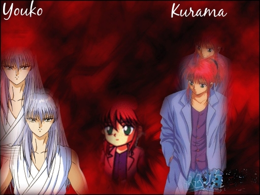 Kurama And Youko Wallpaper