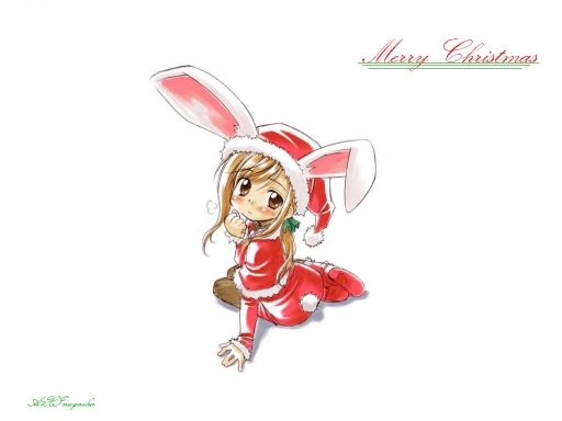 Christmas Bunny Girl^-^