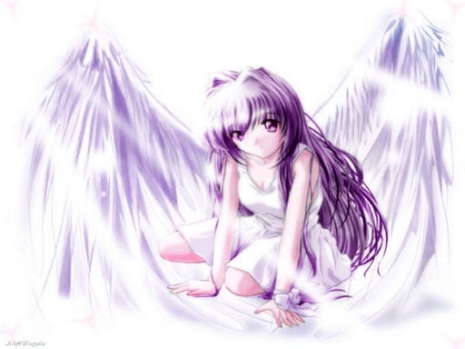 Purple Angel