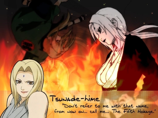 Tsunade In Flames