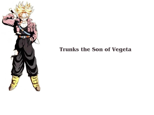 Son Of Vegeta