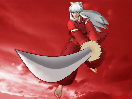 Red 3d Inuyasha