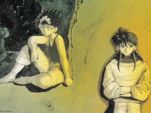 Hiei And Kurama Chillin'