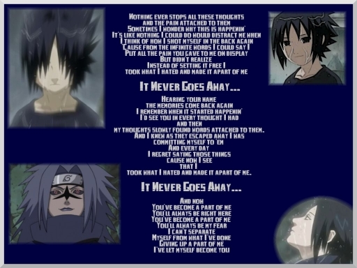 Sasuke-it Never Goes Away