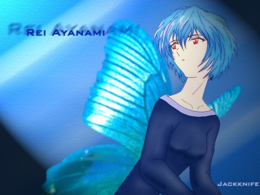 Rei In Blue Wings