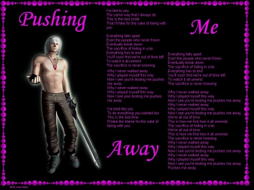 Pushing Me Away