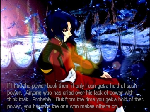 Athrun's Words