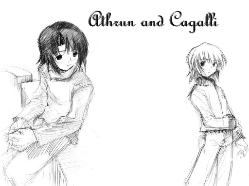 Athrun & Cagalli