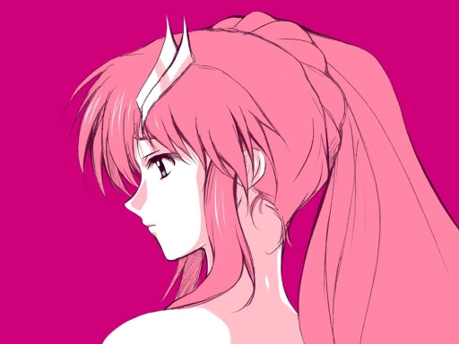 Pink Lacus Wall