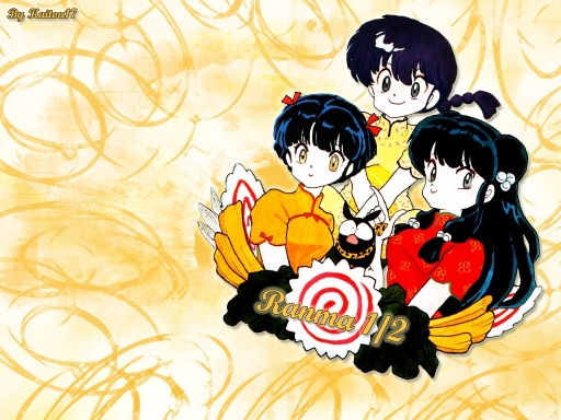 Orange Oriental Ranma Girls