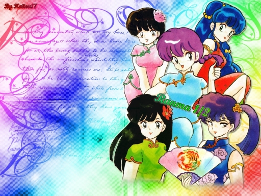 Rainbow Ranma Girls