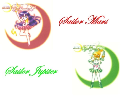 Sailor Marz And Jupiter