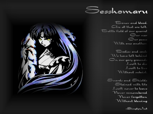 Left- Sesshomaru