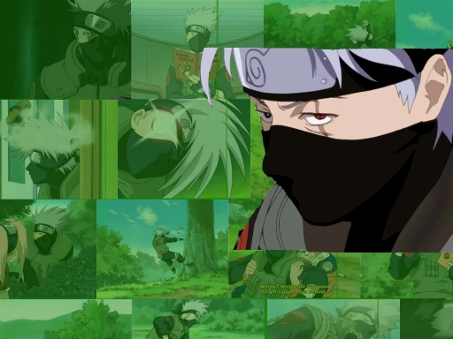 Collage of Kakashi