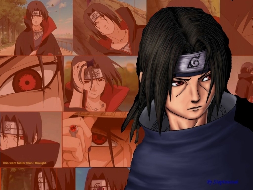 Collage of Itachi