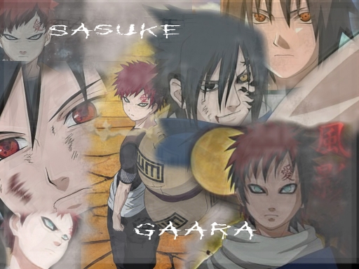 Gaara And Sasuke