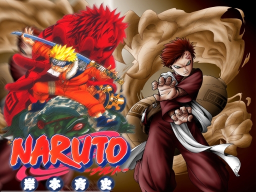 Gaara Vs Naruto