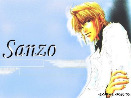 Sanzo In Blue