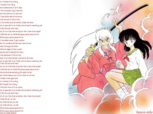 Inuyasha And Kagome Song Lyric