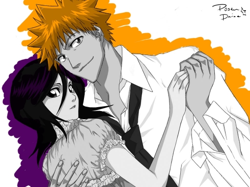 Ichigo and Rukia Dancing