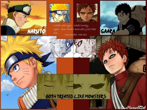 Naruto And Gaara 2