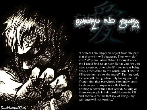 Gaara Of The Sand